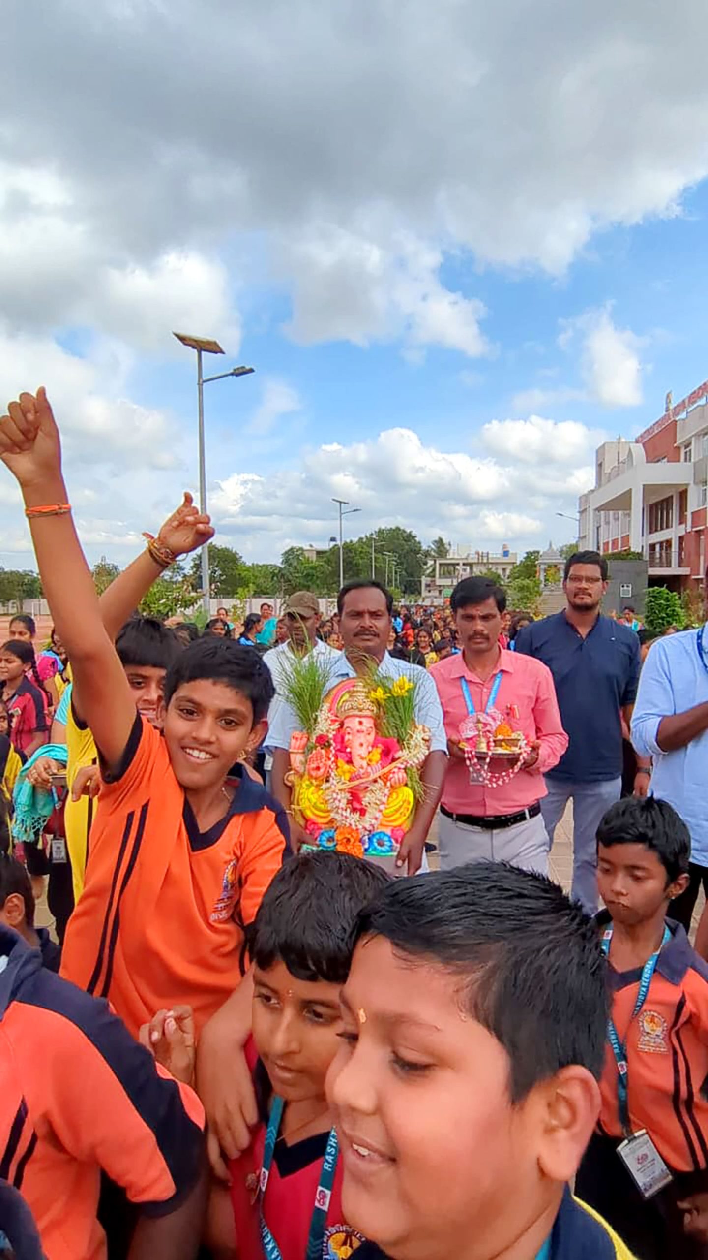 Ganesh Chaturthi Celebration in RVK - Ballari (7)