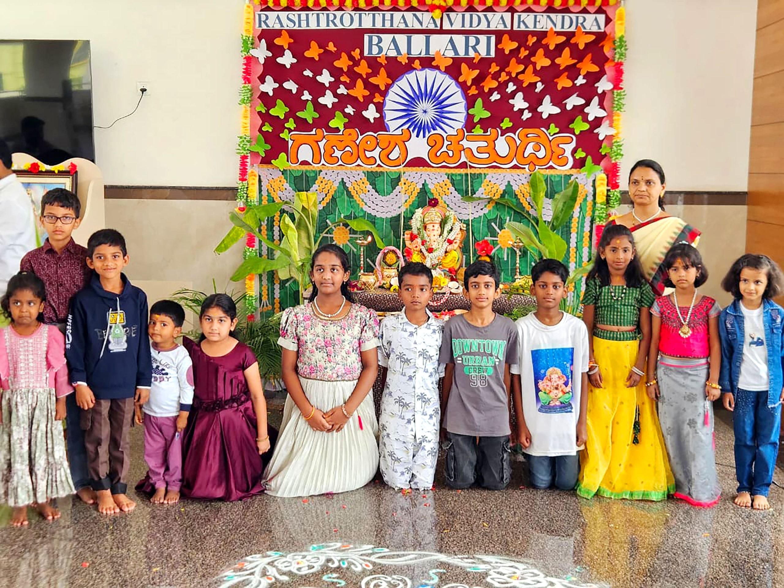 Ganesh Chaturthi Celebration in RVK - Ballari (9)