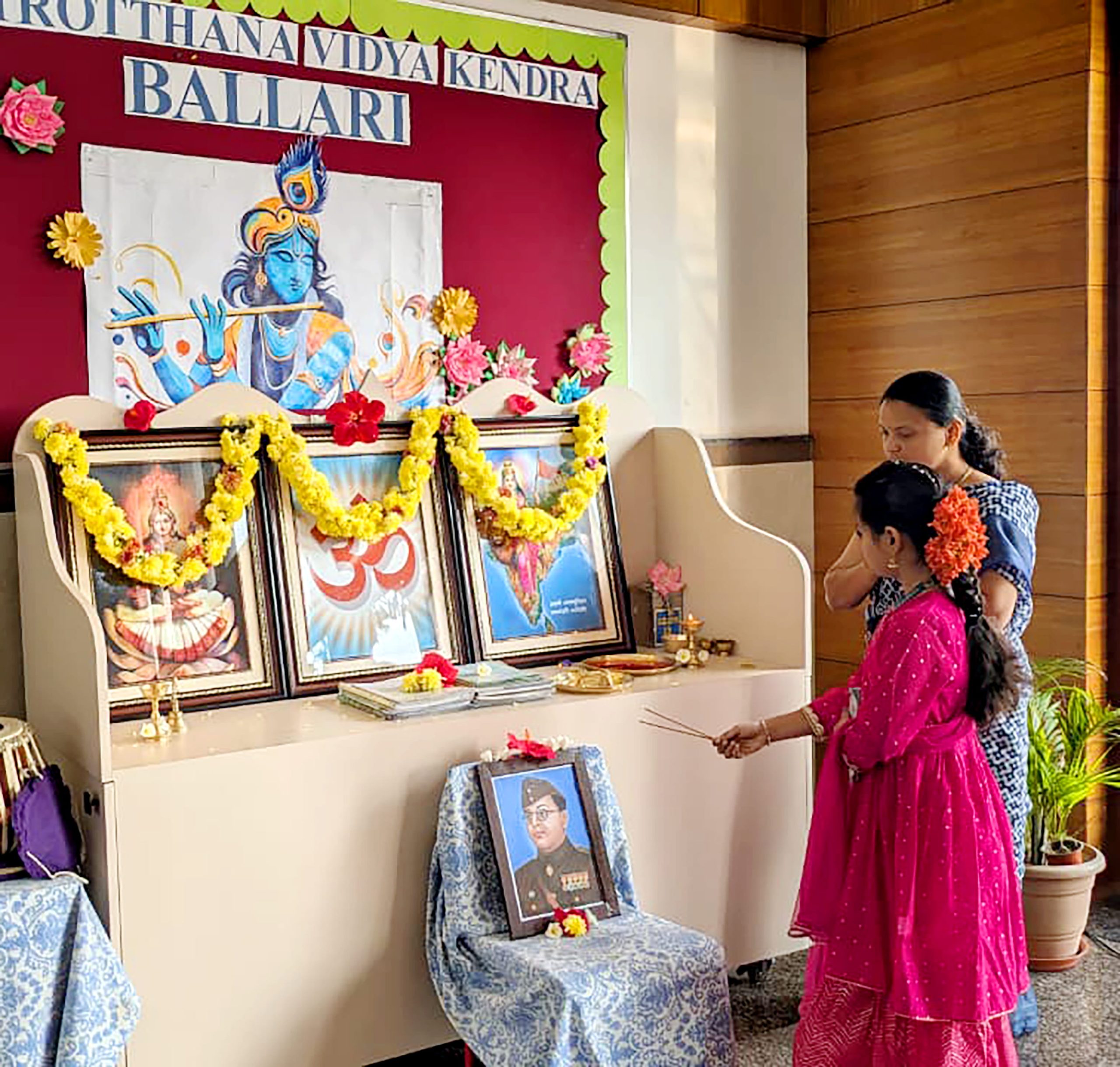 RVK - Ballari Pay Tribute to Netaji and Celebrate Vasant Panchami (2)