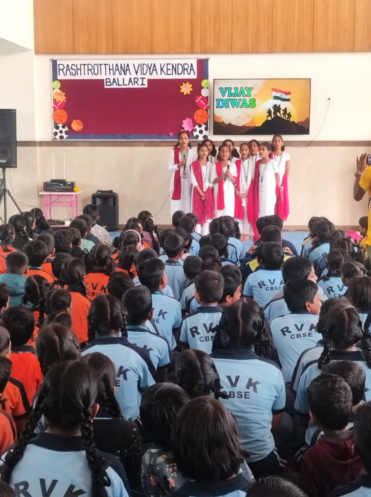Vijay Diwas Celebration in RVK - Ballari (2)