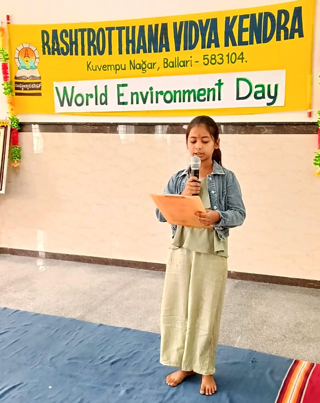 World Environment Day celebration in RVK - Ballari (2)